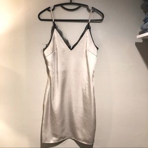 Mini Satin Slip Dress